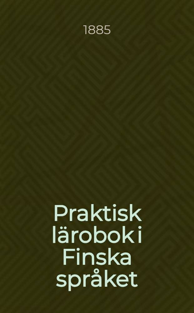 Praktisk lärobok i Finska språket