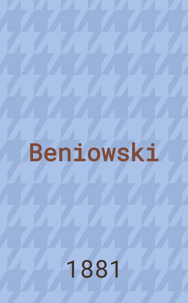 Beniowski