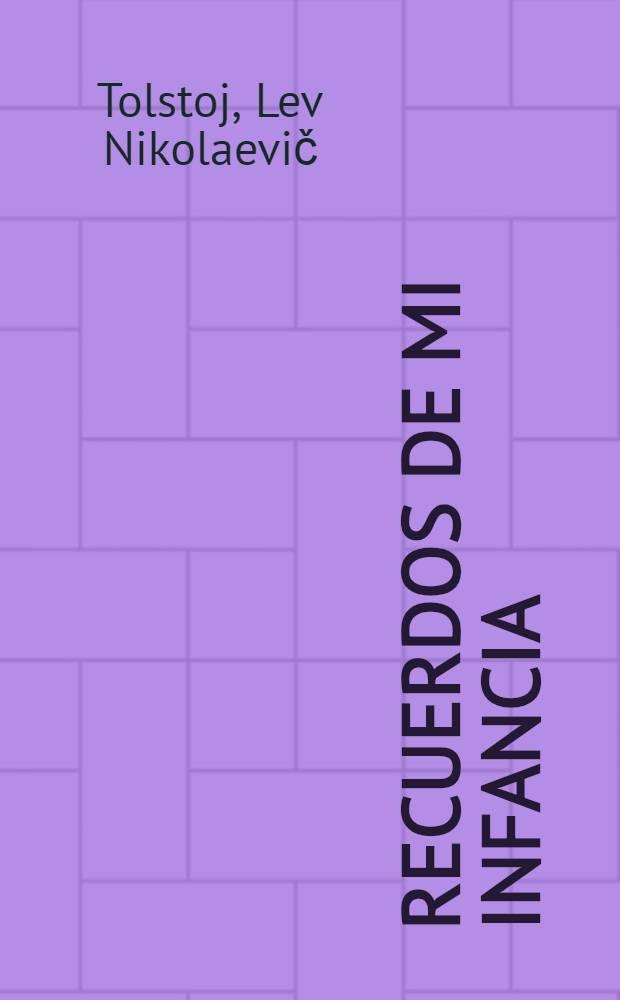 Recuerdos de mi infancia