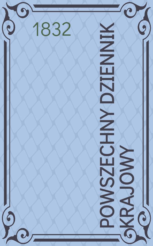 Powszechny Dziennik krajowy