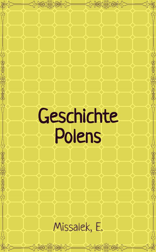 Geschichte Polens