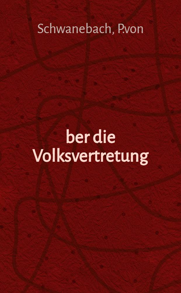 Über die Volksvertretung