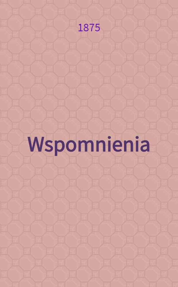 Wspomnienia