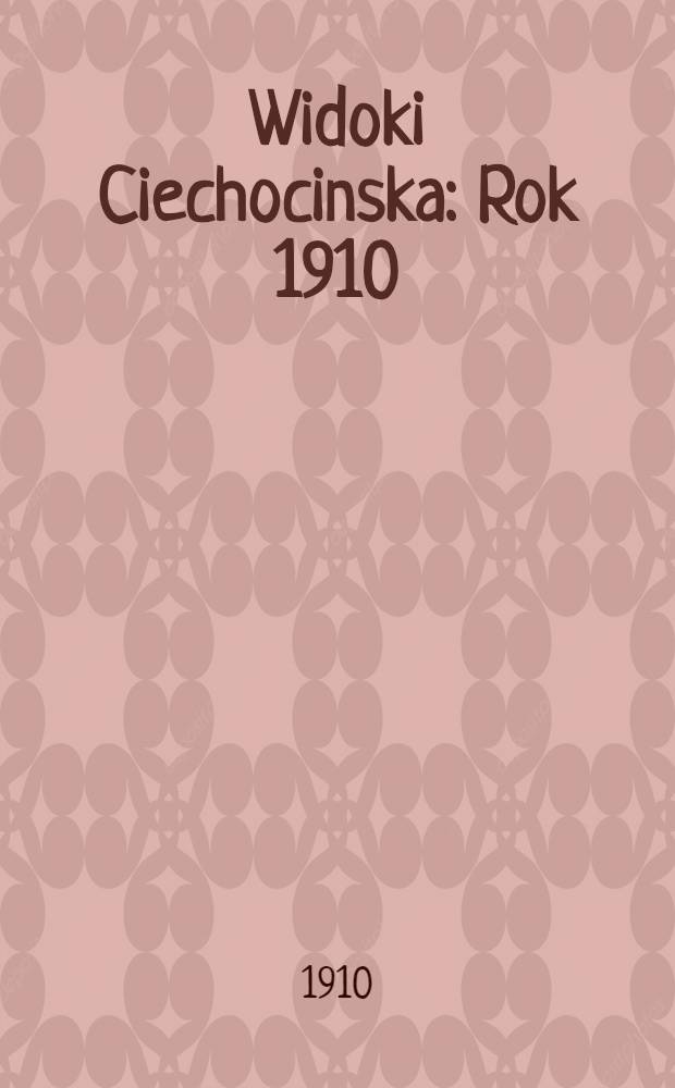Widoki Ciechocinska : Rok 1910