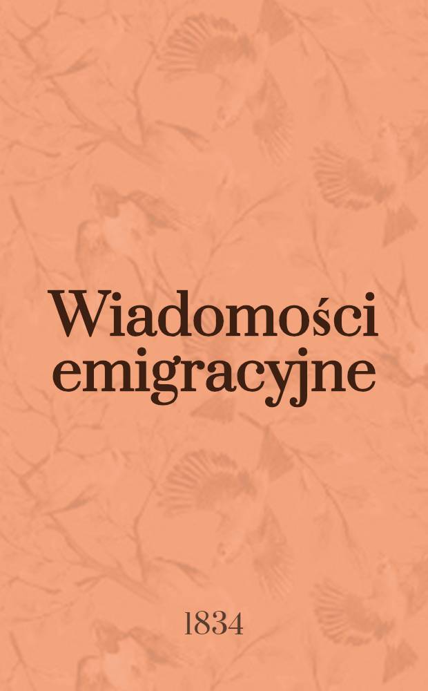 Wiadomości emigracyjne