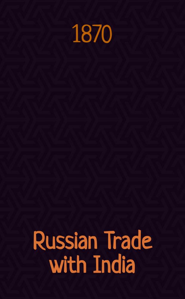 Russian Trade with India