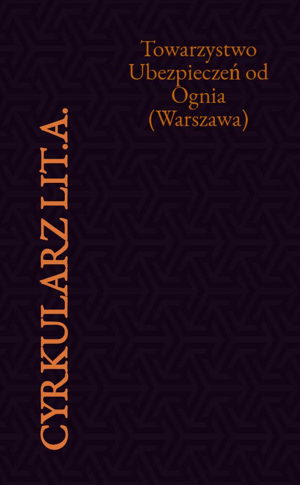 Cyrkularz lit.A.