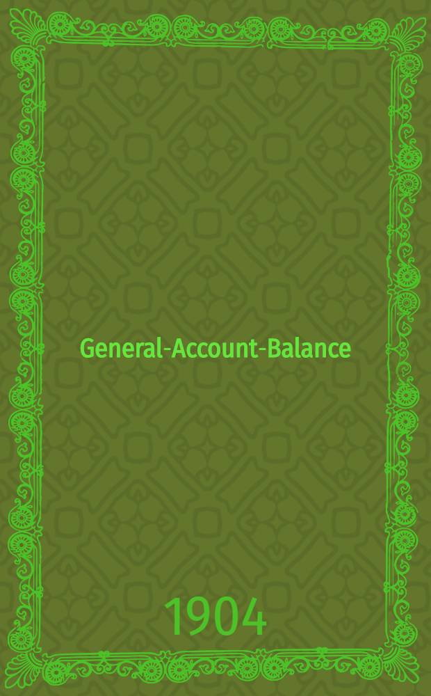 General-Account-Balance