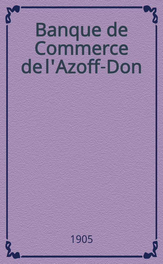 Banque de Commerce de l'Azoff-Don