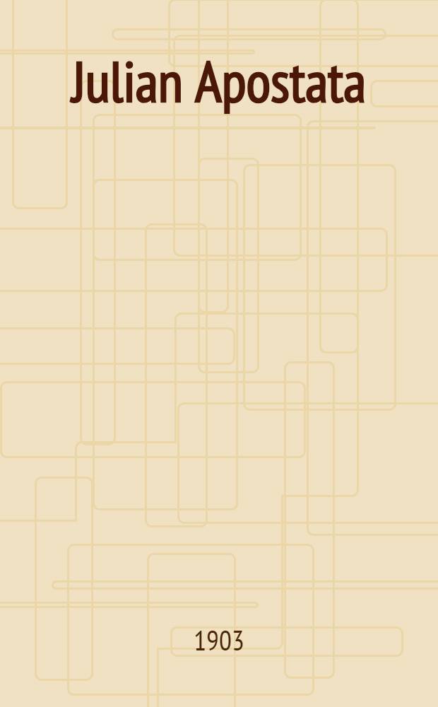 Julian Apostata
