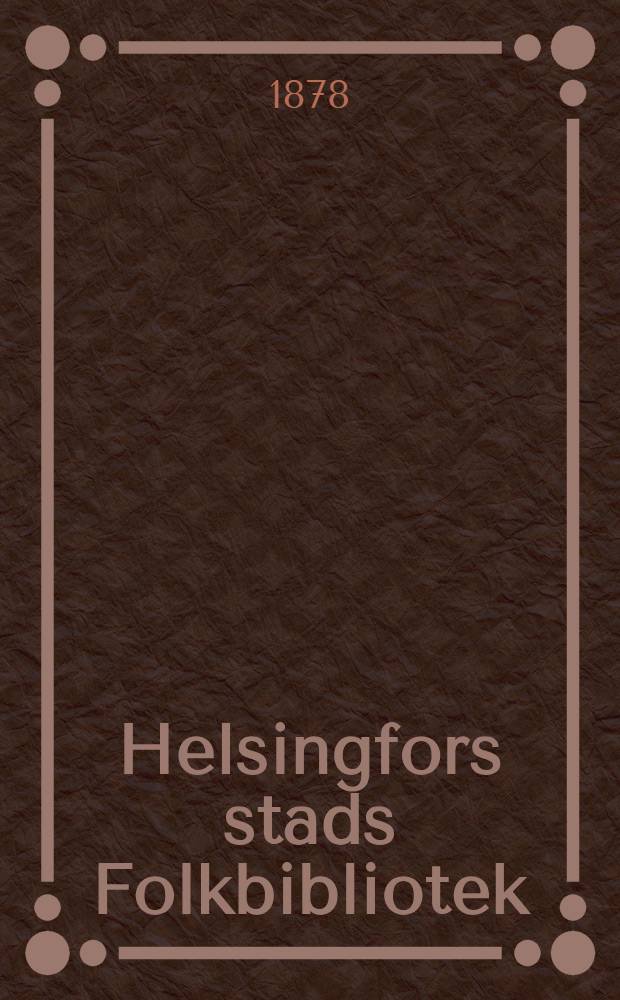 Helsingfors stads Folkbibliotek