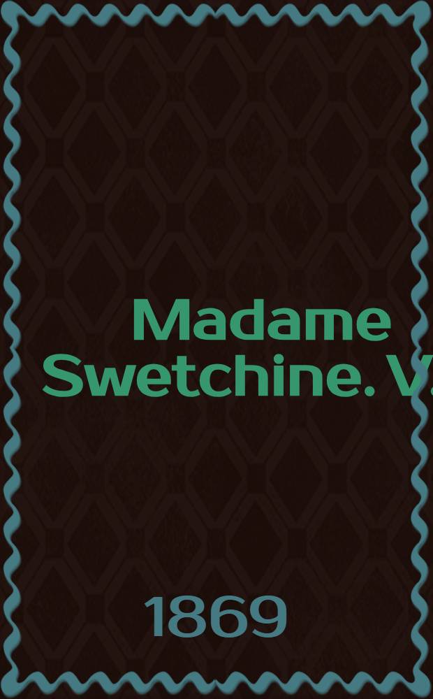 Madame Swetchine. V.2