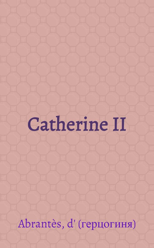 Catherine II