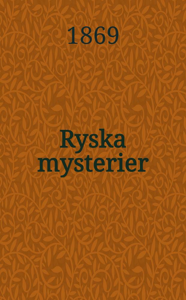 Ryska mysterier