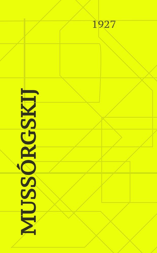 Mussórgskij