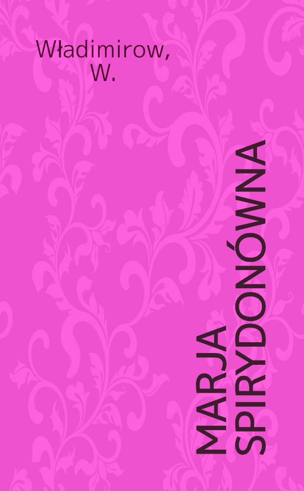 Marja Spirydonówna