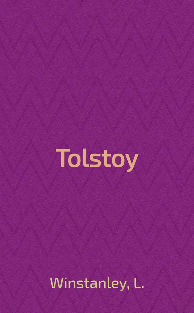 Tolstoy