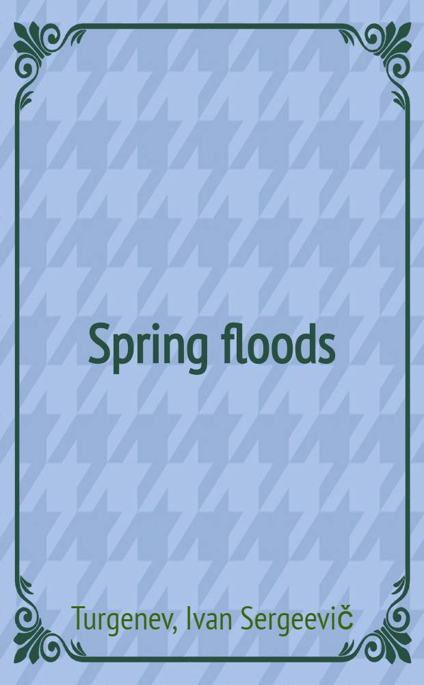 Spring floods
