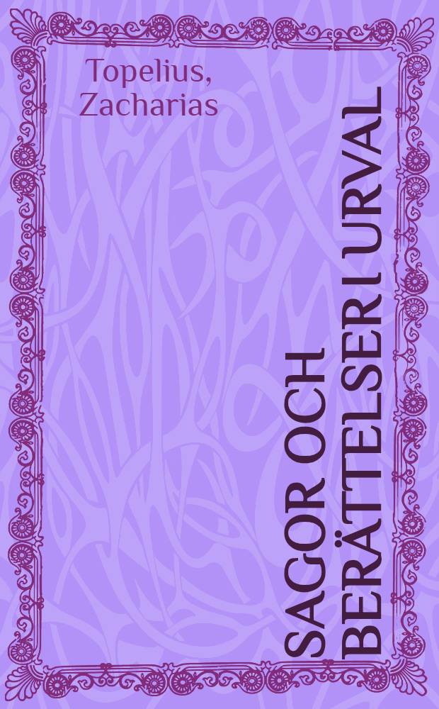 Sagor och Berättelser i urval