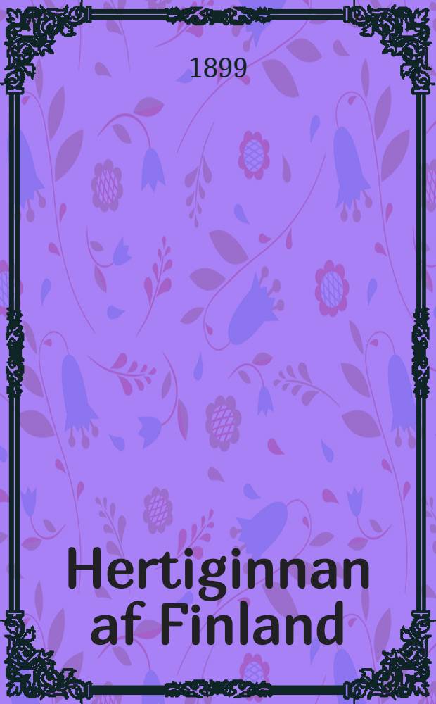 Hertiginnan af Finland