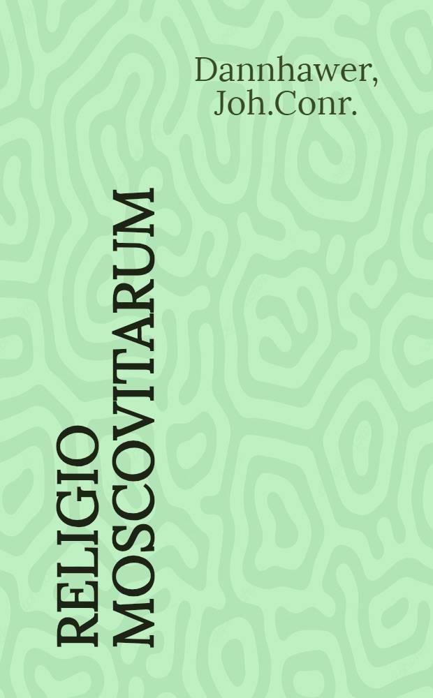 Religio Moscovitarum