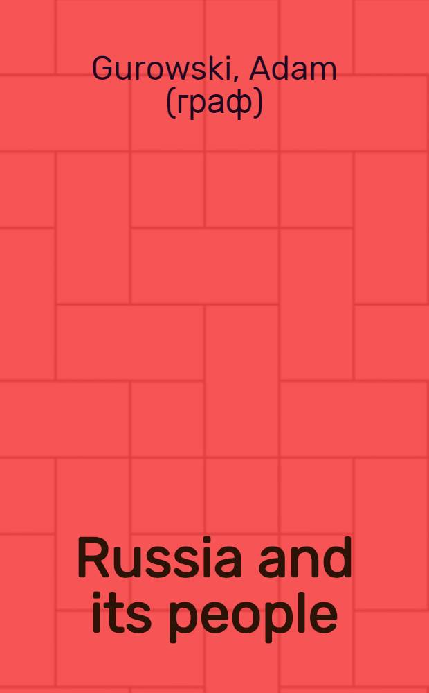Russia and its people
