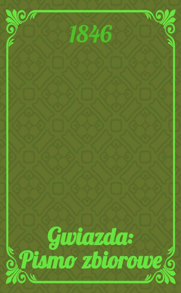 Gwiazda : Pismo zbiorowe