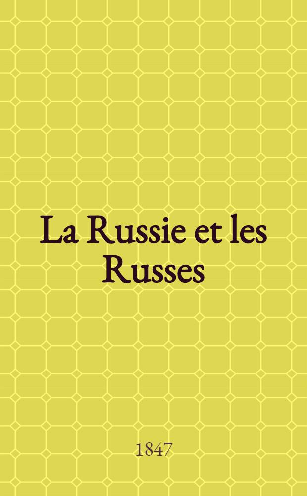 La Russie et les Russes