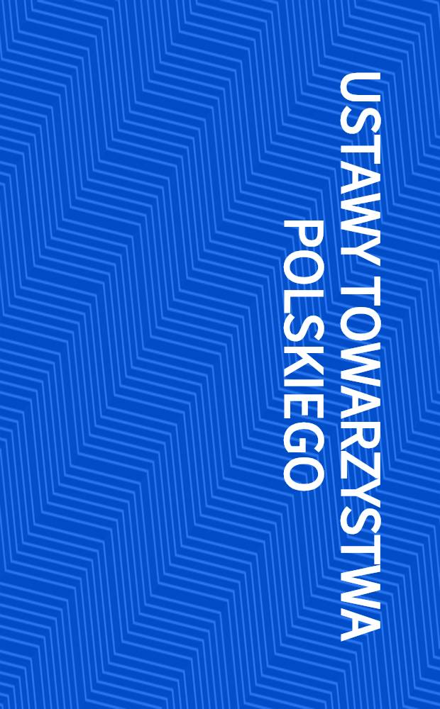 Ustawy towarzystwa polskiego