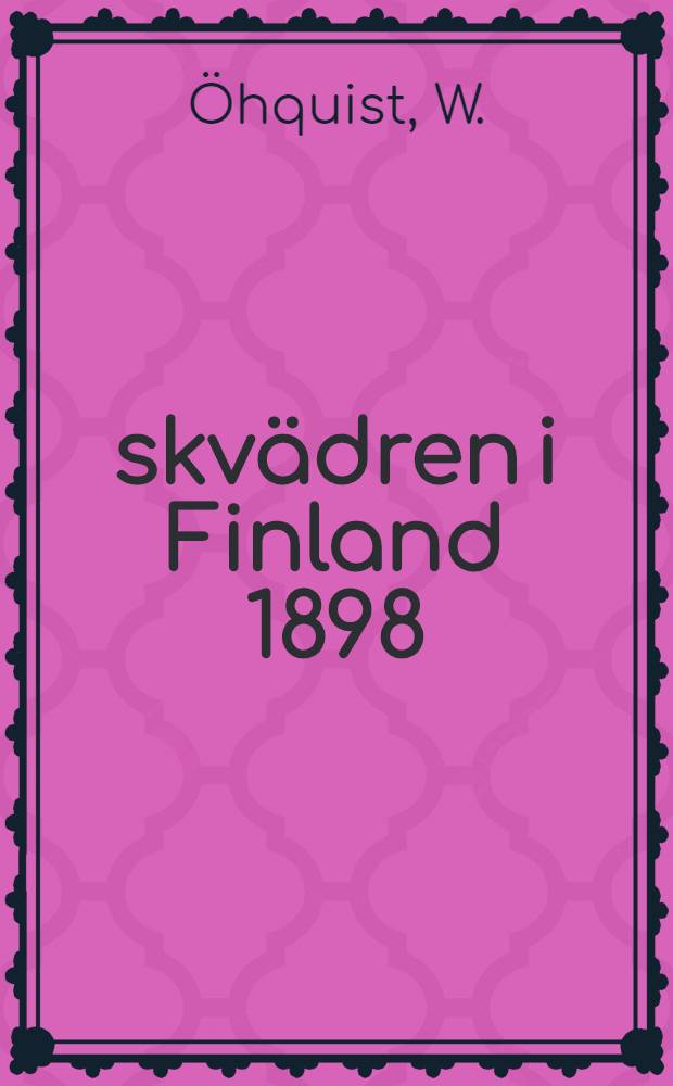 Åskvädren i Finland 1898