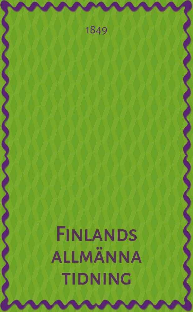 Finlands allmänna tidning