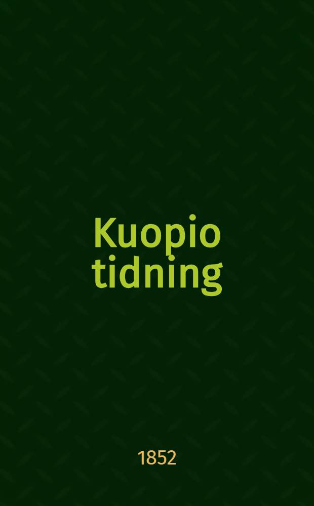 Kuopio tidning