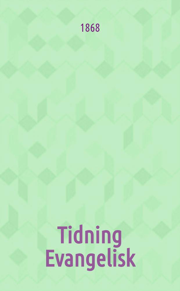 Tidning Evangelisk