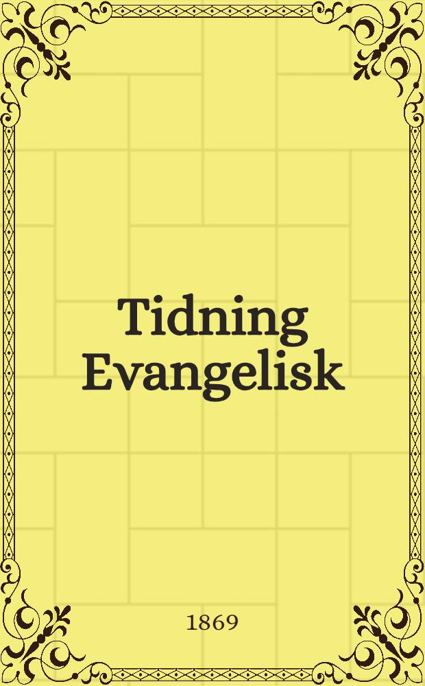 Tidning Evangelisk