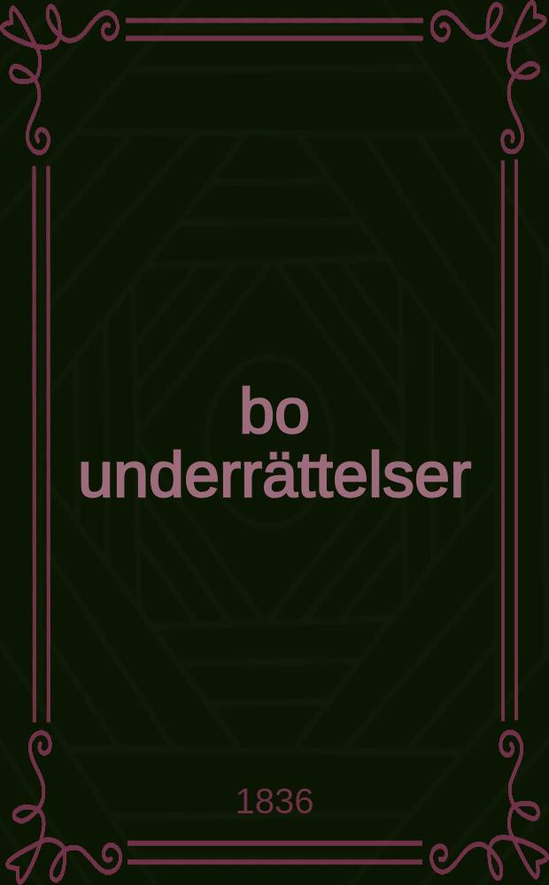 &Aring;bo underr&auml;ttelser
