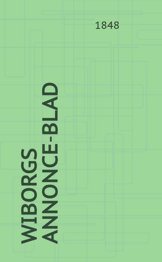 Wiborgs Annonce-Blad