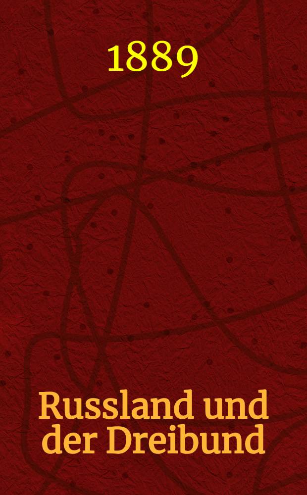 Russland und der Dreibund