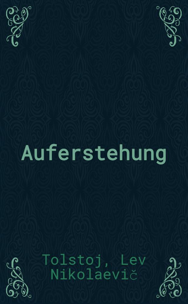 Auferstehung