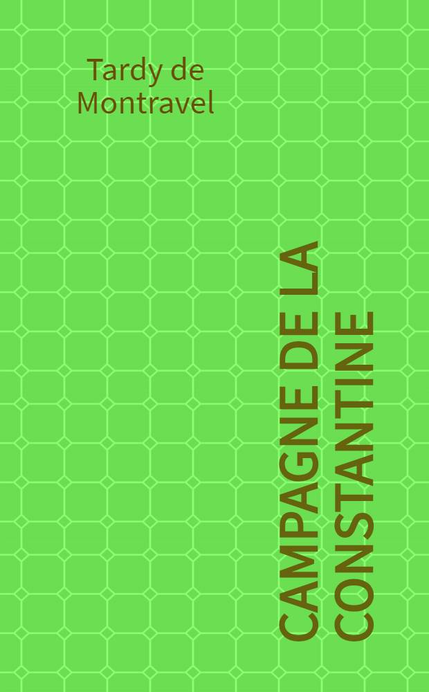 Campagne de la Constantine : Instructions sur la Nouvelle-Calédonie, suivies de renseignementes hydrographiques et autres sur la mer du Japon et la mer d'Okotsk