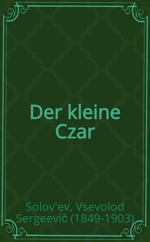 Der kleine Czar