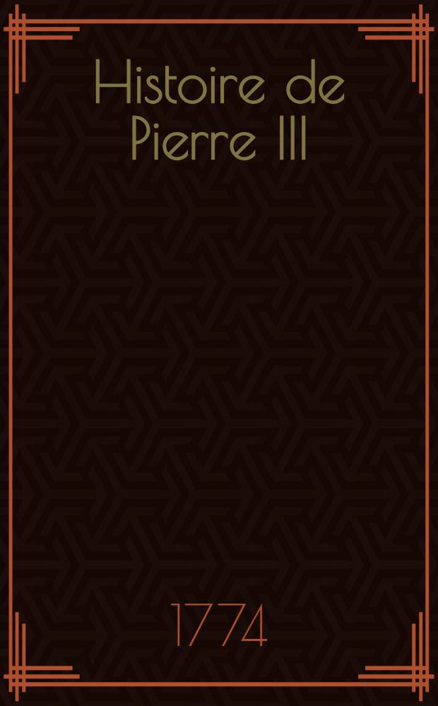 Histoire de Pierre III