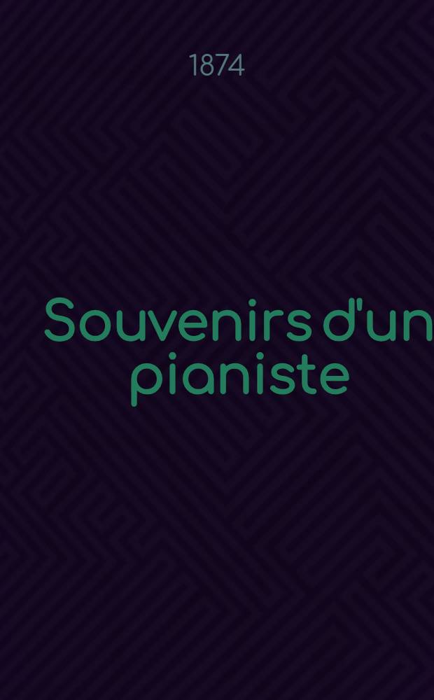Souvenirs d'un pianiste : Réponse aux souvenirs d'une cosaque