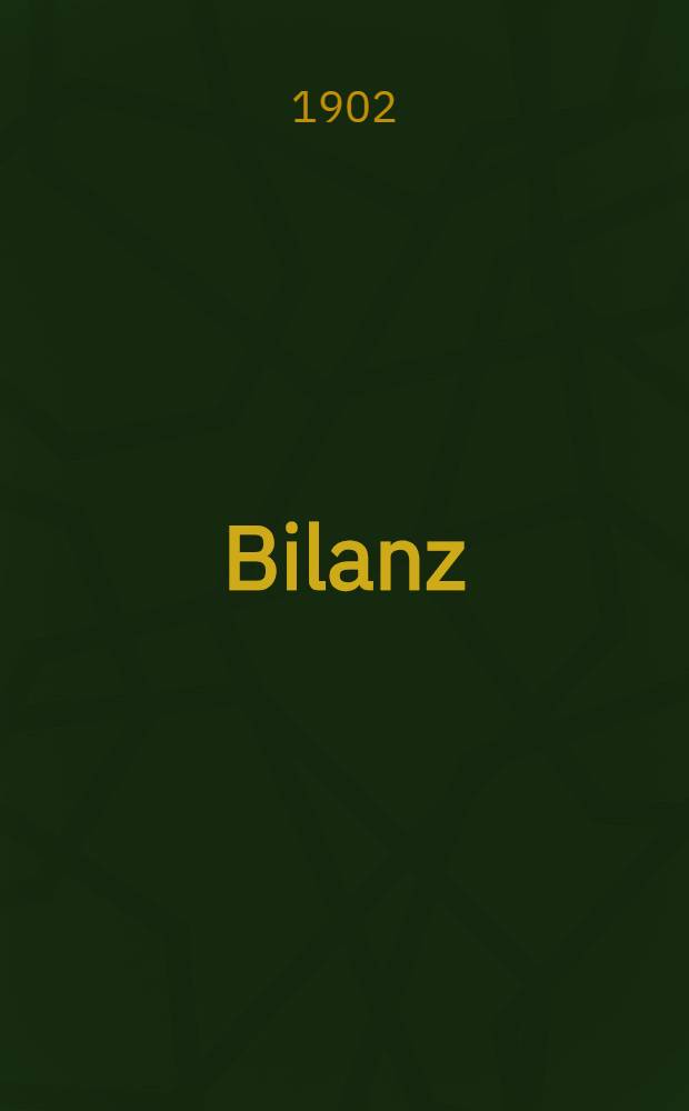 Bilanz