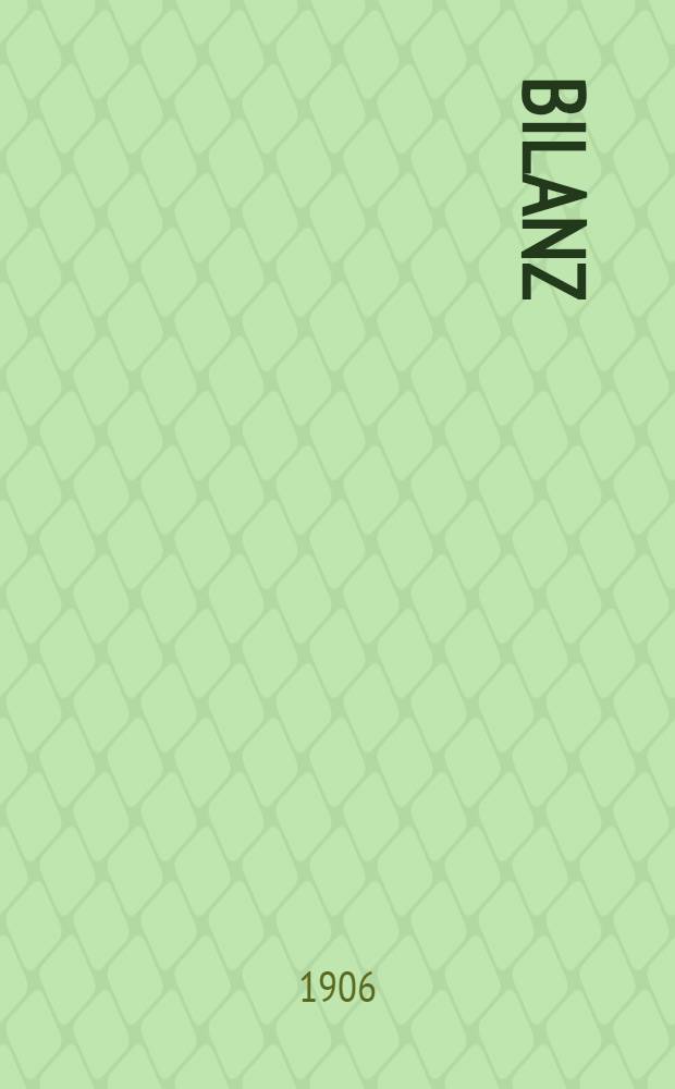 Bilanz