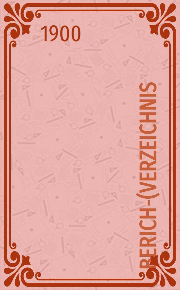 Bericht-(Verzeichnis) der Ehstländischen Section der Evangelischen Bibelgesellschaft in Russland