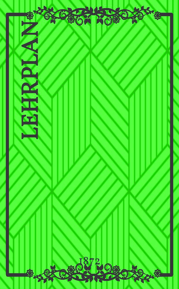 Lehrplan
