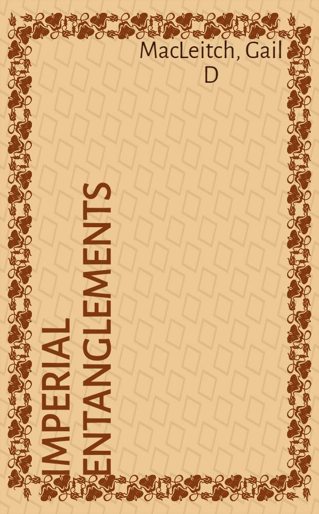 Imperial entanglements : Iroquosis change and persistence on the frontiers of empire = Имперские заграждения: стойкость и перемены у ирокезов на границе империи