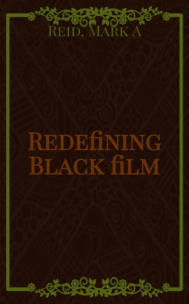 Redefining Black film = Переосмысление черно-белой пленки