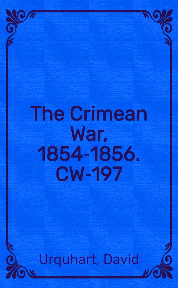 The Crimean War, 1854-1856. CW-197 : How Russia tries to get into her hands the supply of corn of the whole of Europe = Как Россия пытается взять в руки поставку кукурузы по всей Европе: английско-турецкий договор 1838