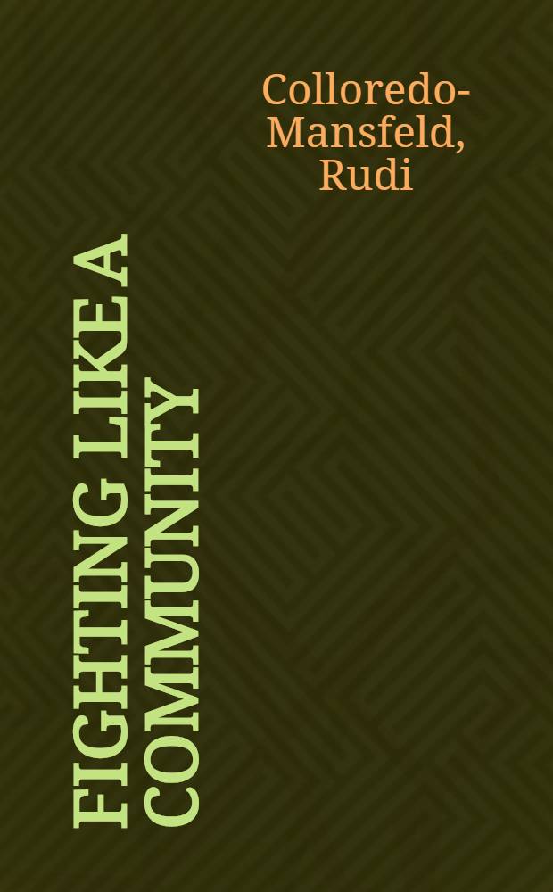 Fighting like a community : Andean civil society in an era of Indian uprisings = Борьба как сообщество: гражданское общество Анд в эпоху индейских восстаний